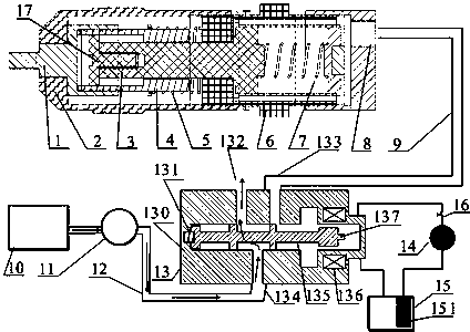 Handheld variable-frequency pneumatic pin pulling device