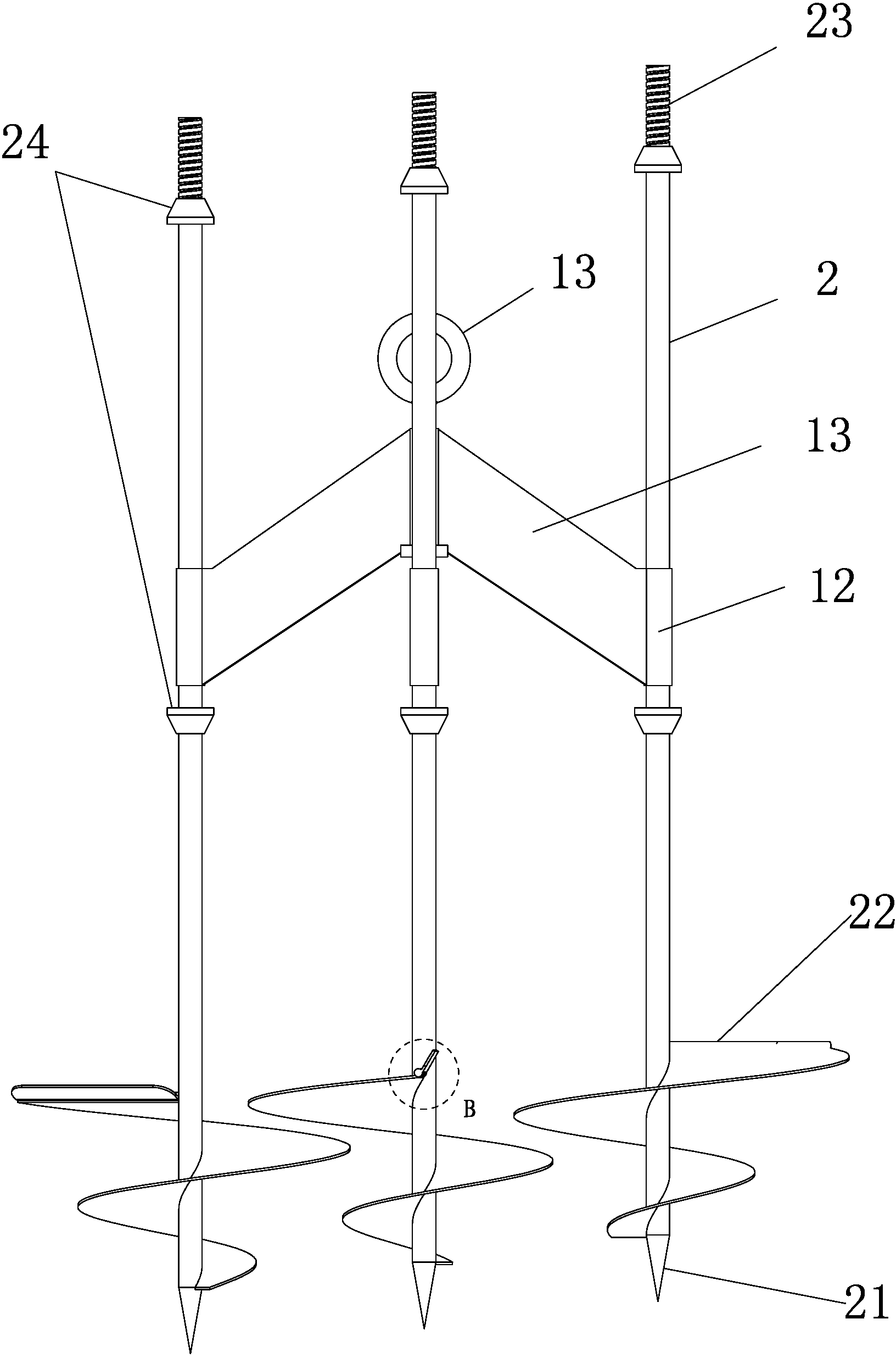 Non-return screw anchor system