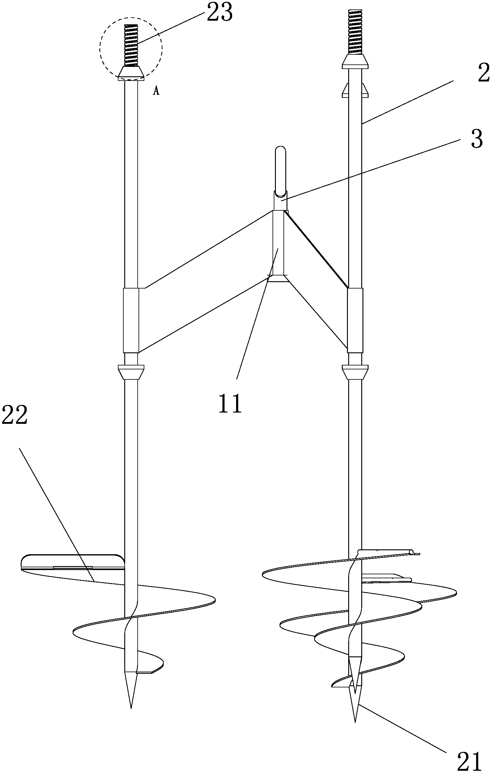 Non-return screw anchor system