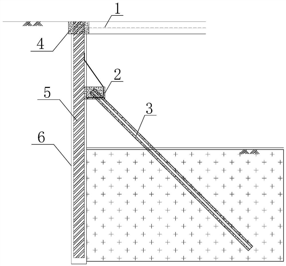 Full-prefabricated K-shaped enclosure structure system and construction method thereof