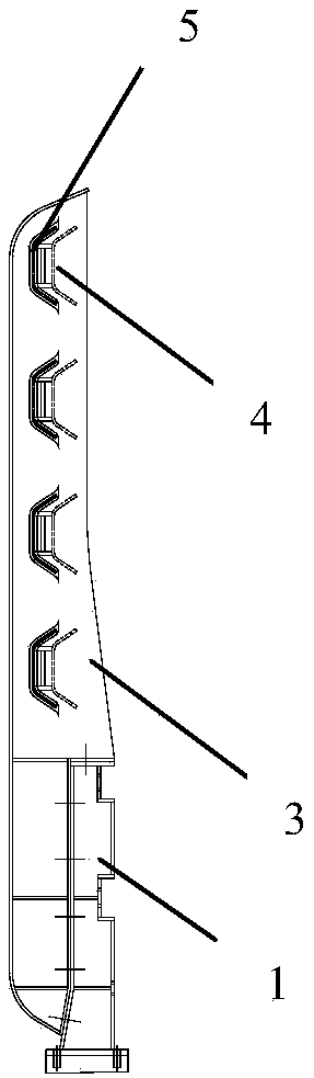 An Interspersed Wind Barrier Structure Adapting to the Displacement of Expansion Joints