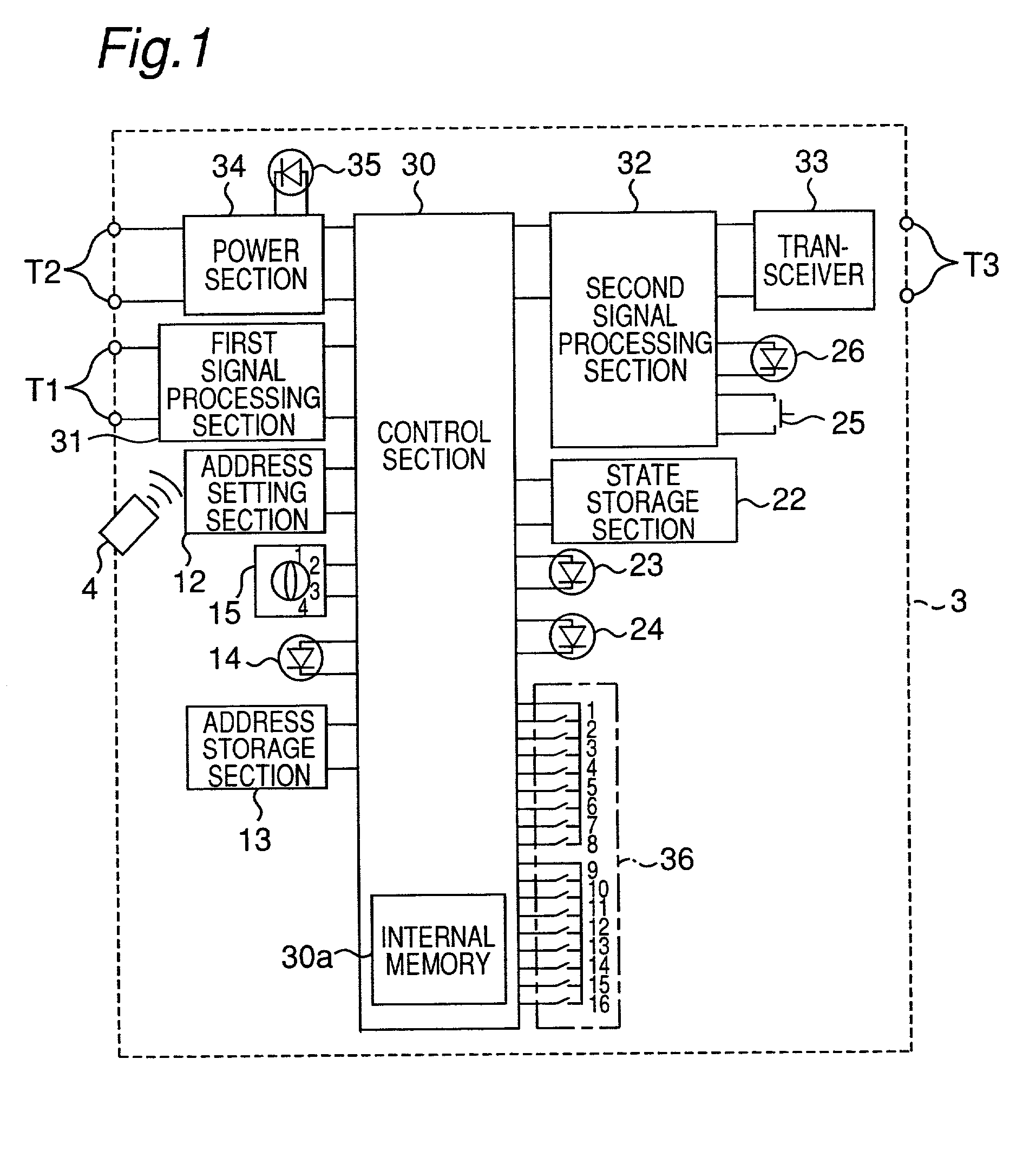 Interface apparatus provided between two remote control systems having different transmission modes