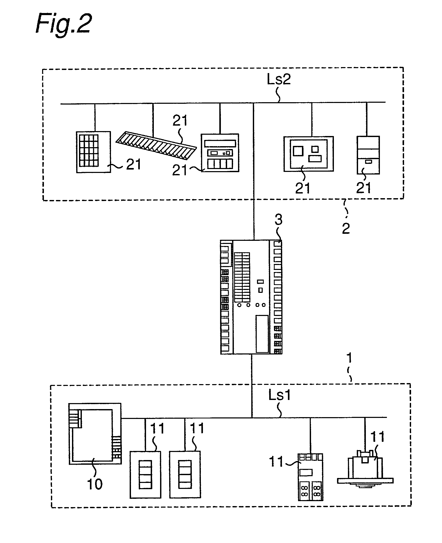Interface apparatus provided between two remote control systems having different transmission modes