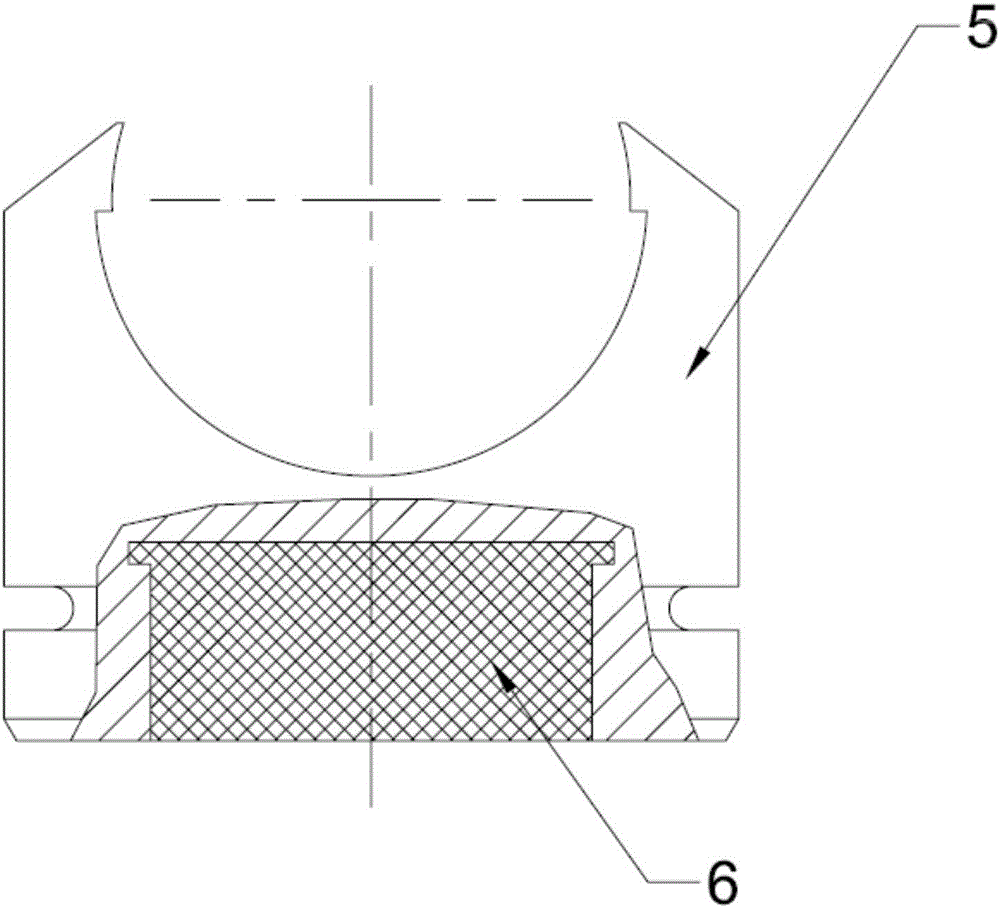 Glue-injecting plunger structure for hydraulic motor