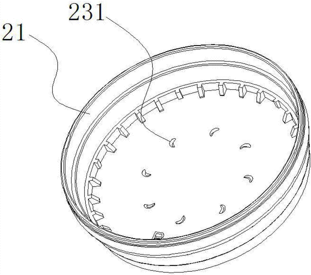 Capsule for accelerating flow liquid and preventing filler from backflowing