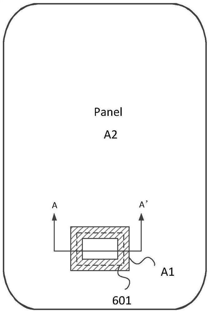 A kind of oled display panel and oled display device