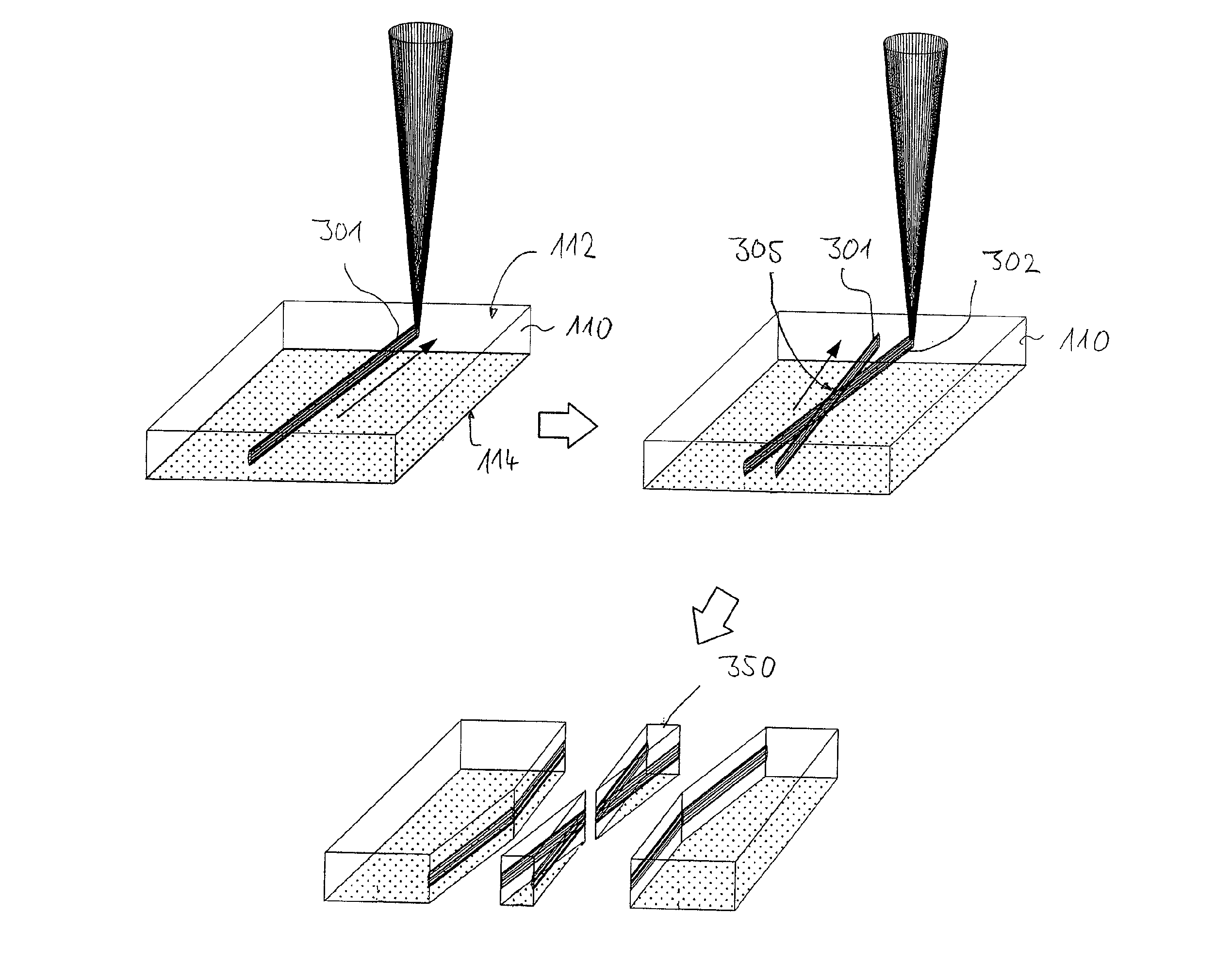 Method and apparatus for producing samples for transmission electron microscopy