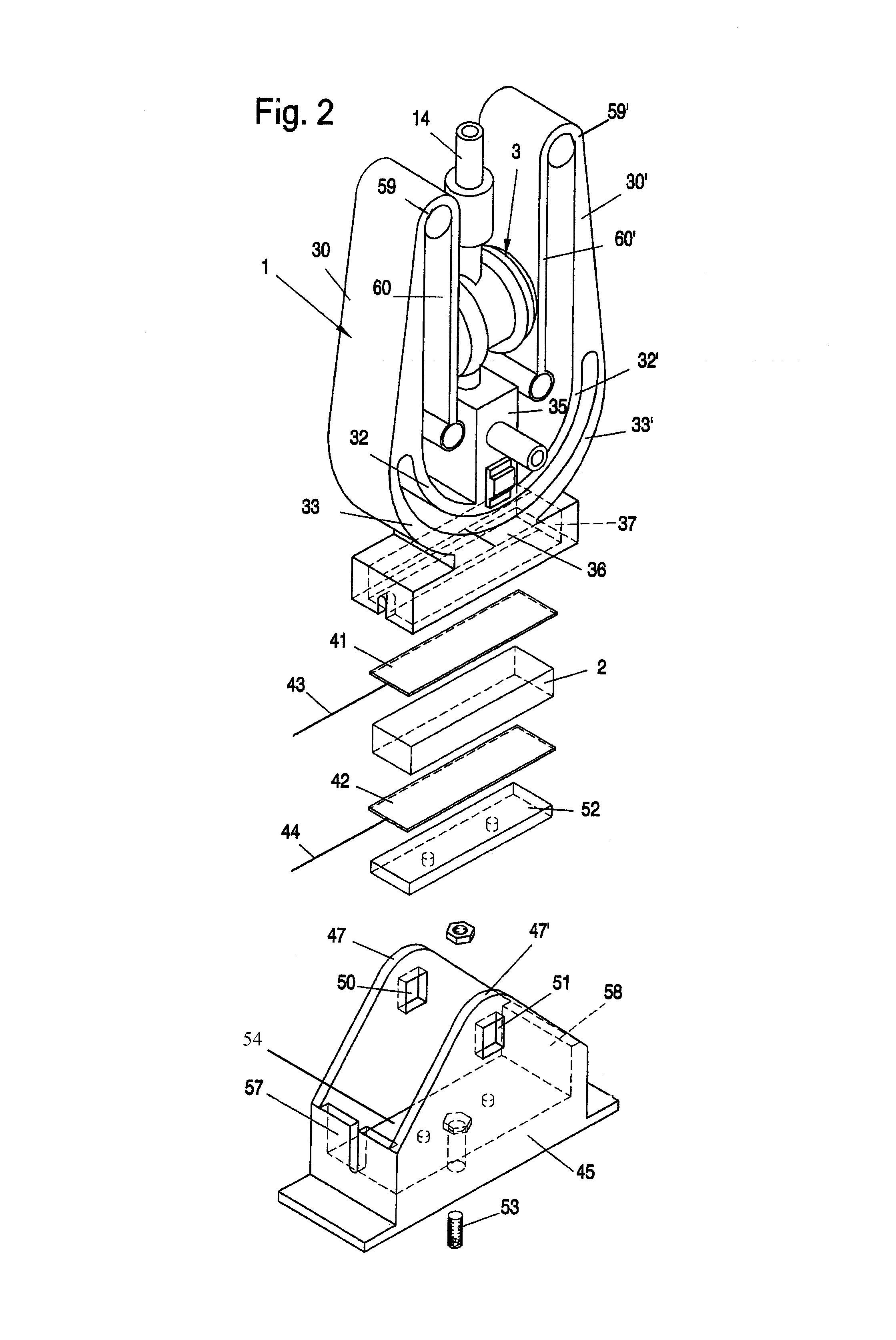 Electric oscillating drive