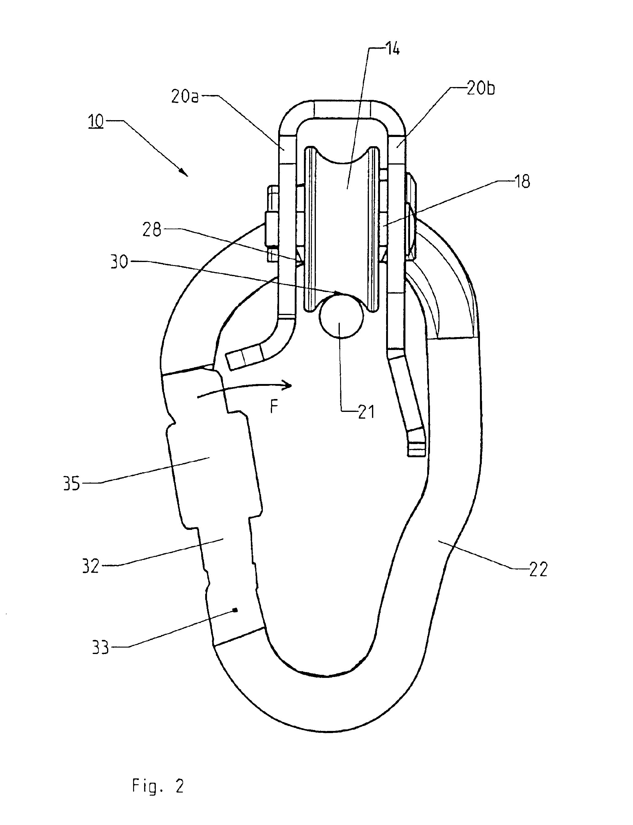 Double pulley device for use for zip-line traversing on a rope or cable