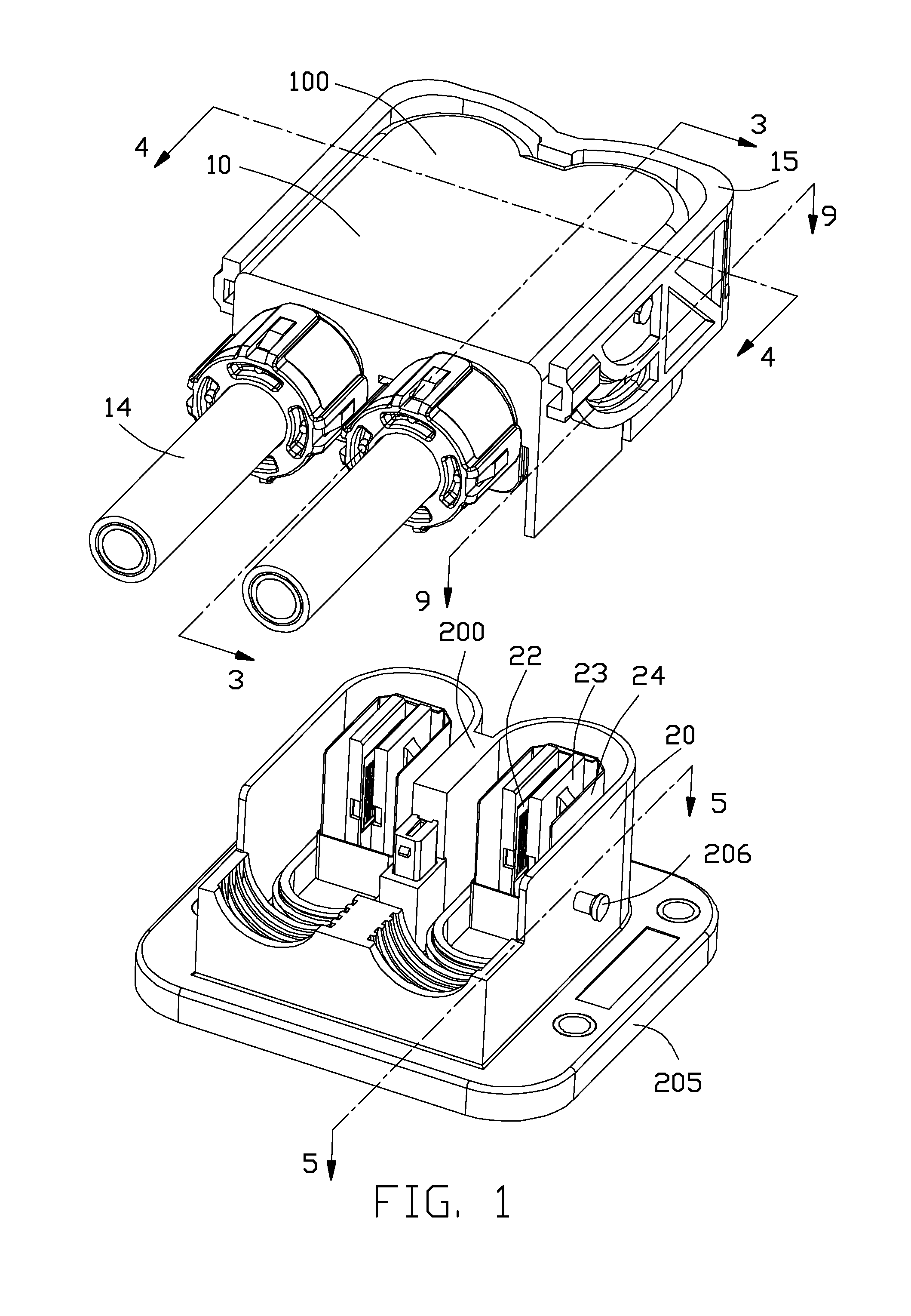 Connector assembly with reliable electrical connection