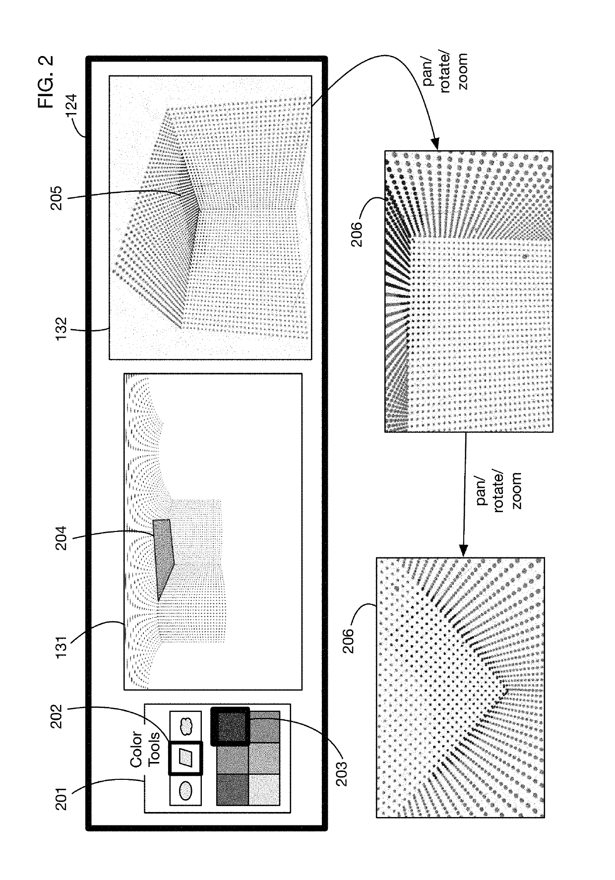 Point cloud colorization system with real-time 3D visualization