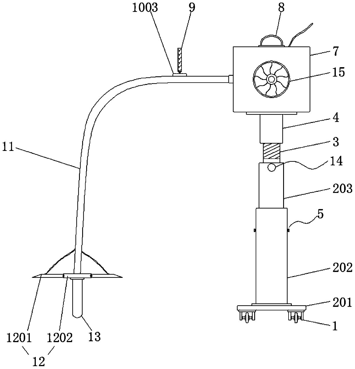 Concrete tamping tool for architectural construction