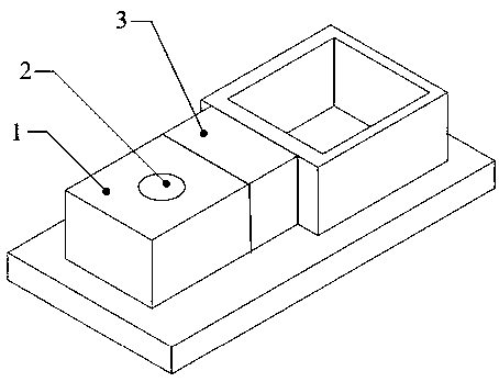 Staggered connection process boss tool and method for machining workpiece