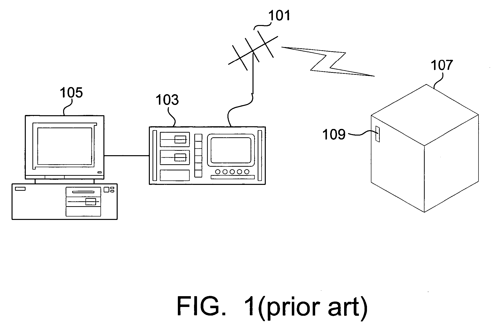 System for detecting an RFID tag