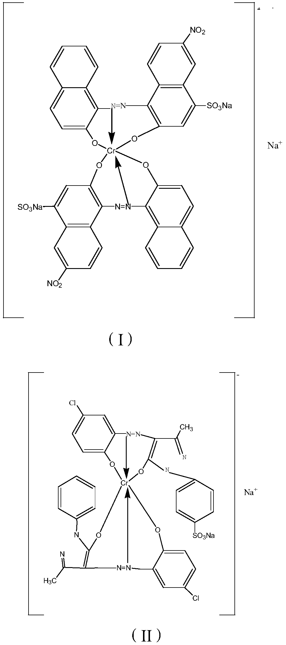 Acidic dye composition and dye product thereof