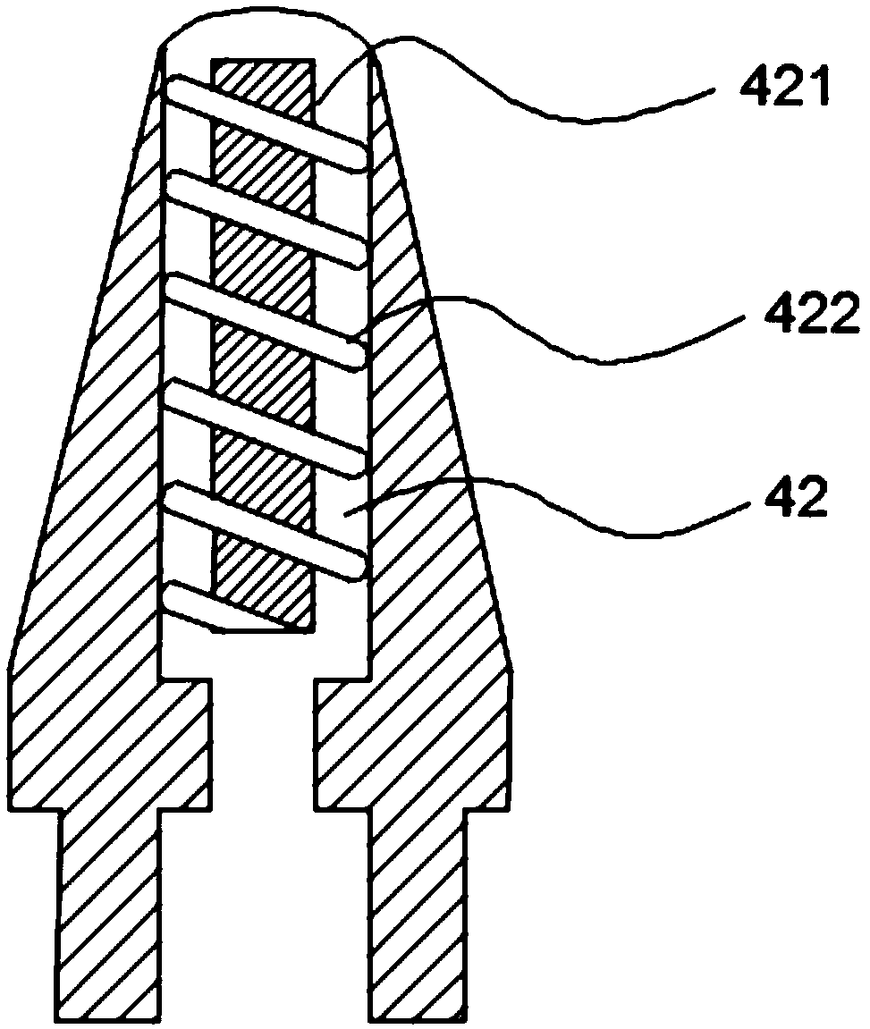 Portable dry powder nasal cavity inhalation and drug delivery device