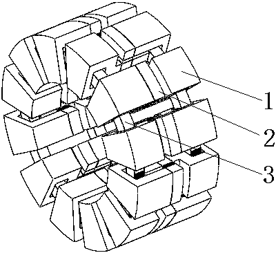 Radial Magnetized Double Winding Transverse Flux Permanent Magnet Generator