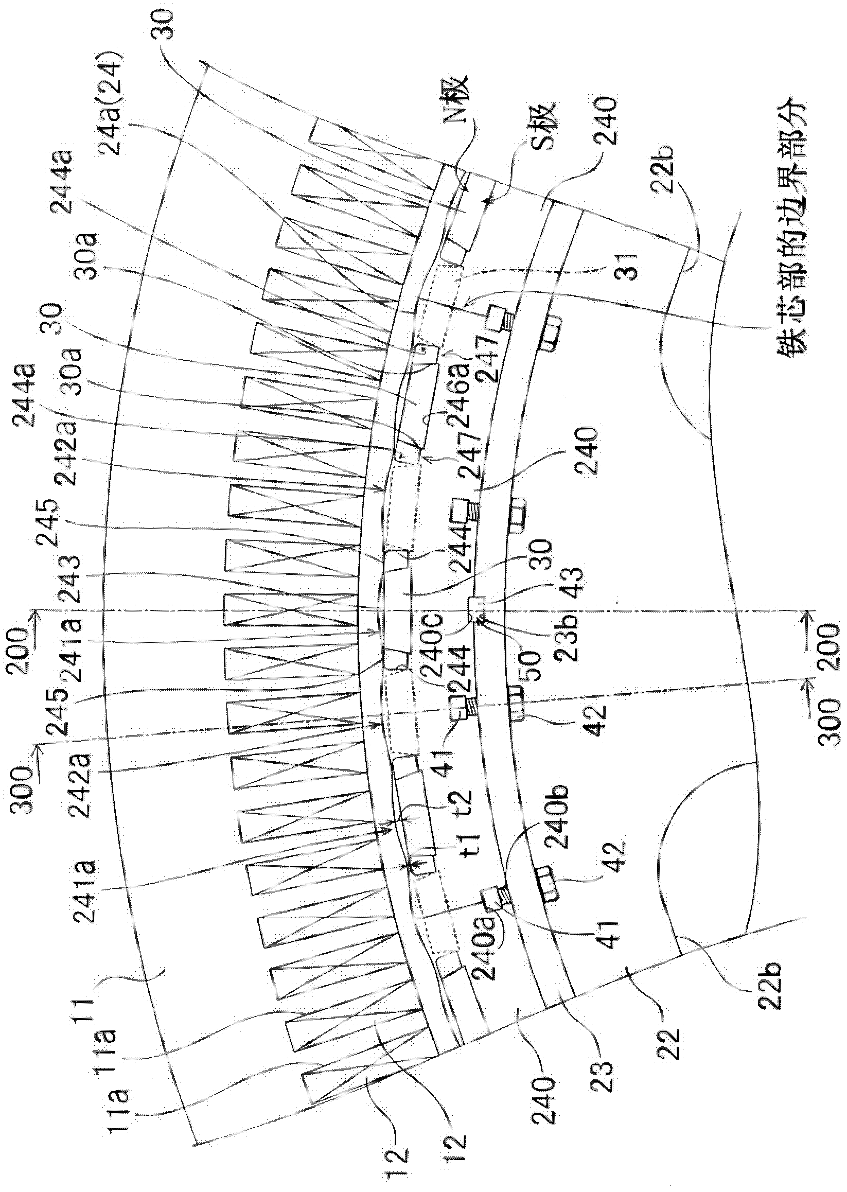 Rotating electric machine and wind power generation system