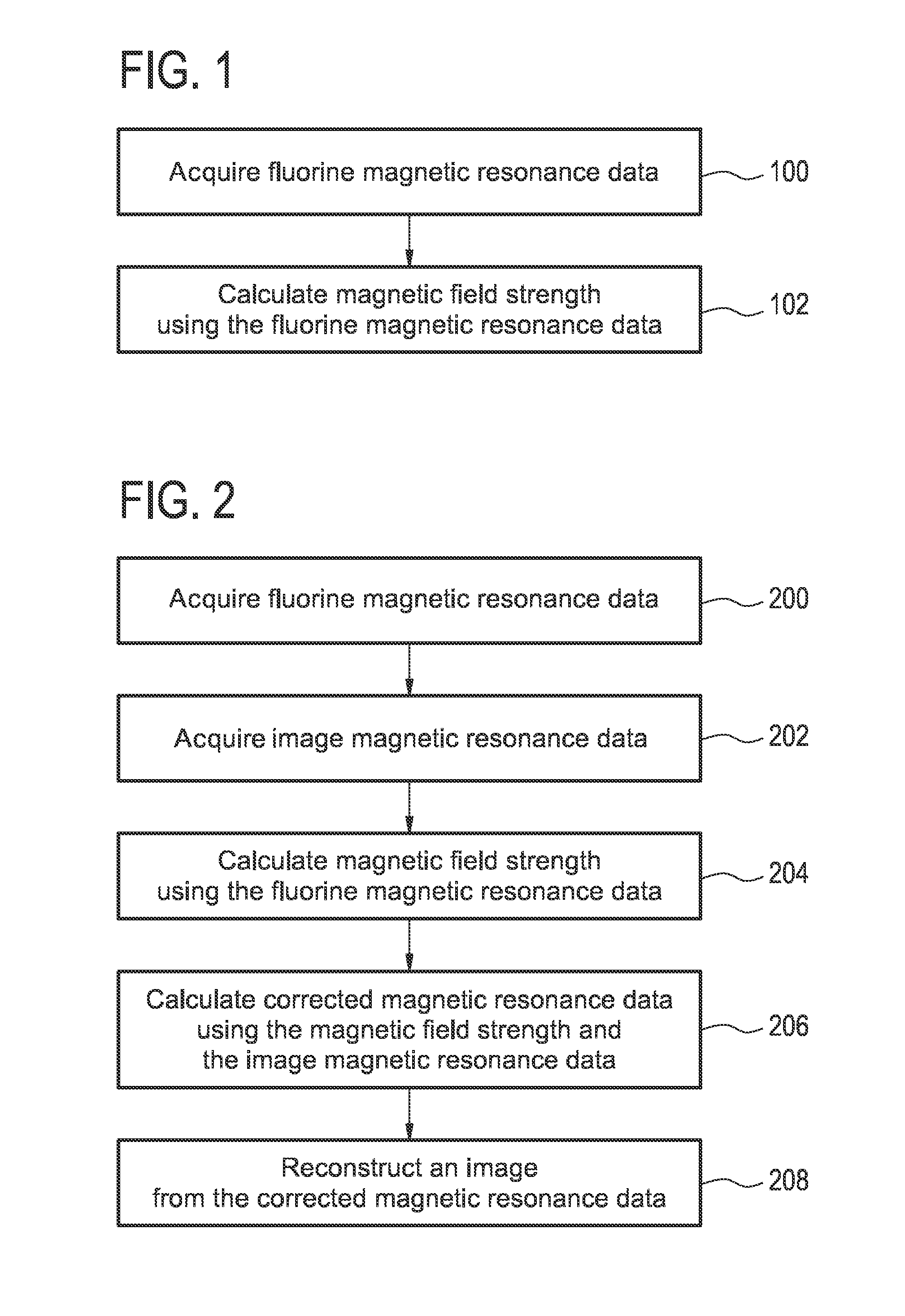 Magnetic field probe for MRI with a fluoroelastomer or a solution of a fluorine-containing compound