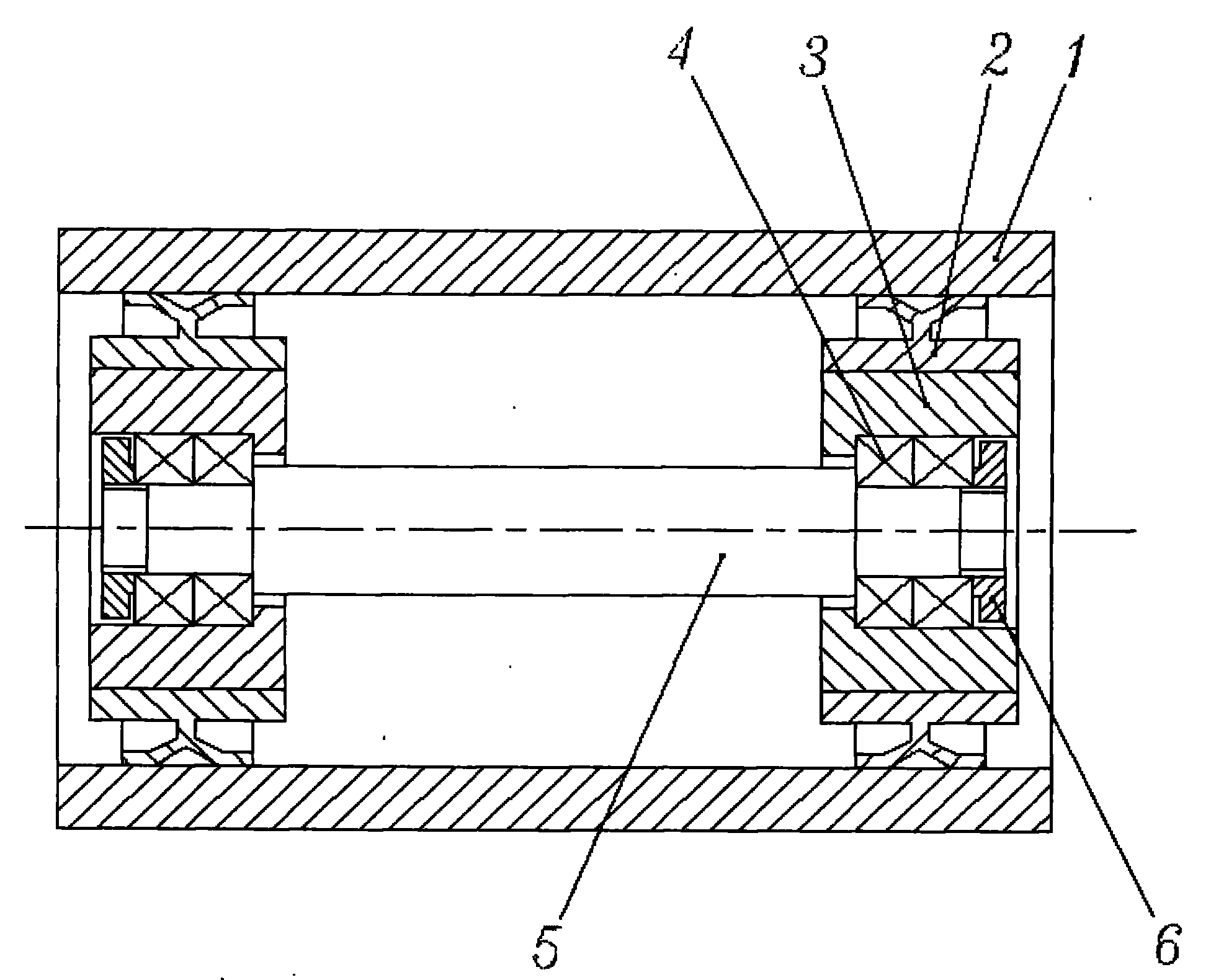 Method for reducing vibration or bending deformation of spindle rotor in high-speed electric spindle
