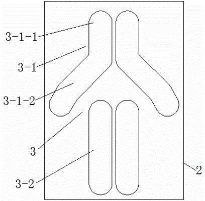 Clamping mechanical finger with special movement tracks