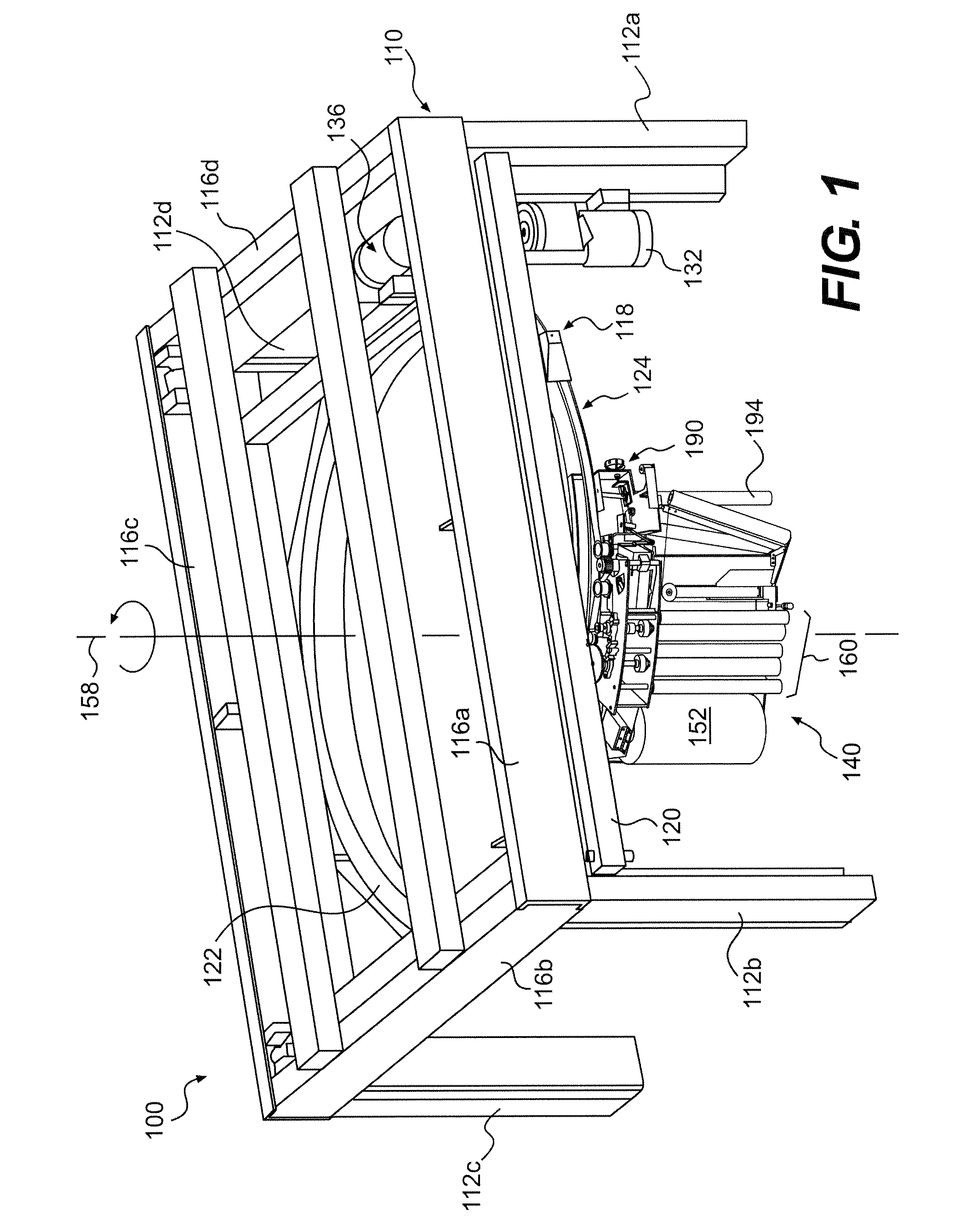 Wrapping apparatus including metered pre-stretch film delivery assembly and method of using