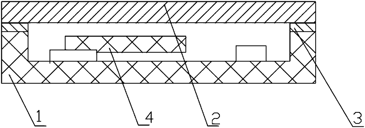 SMD quartz resonator and processing device and method thereof