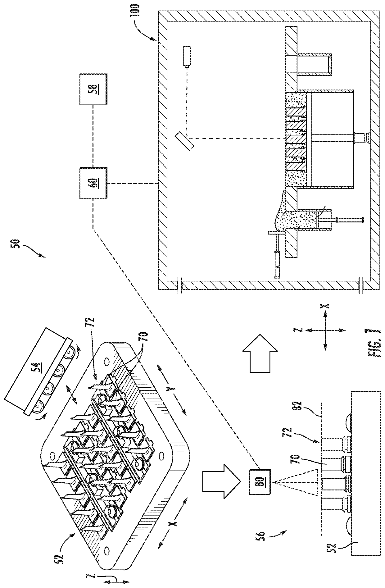 Tooling Assembly for Decreasing Powder Usage in a Powder Bed Additive Manufacturing Process