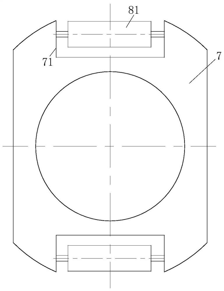 A kind of industrial rubber cracking device