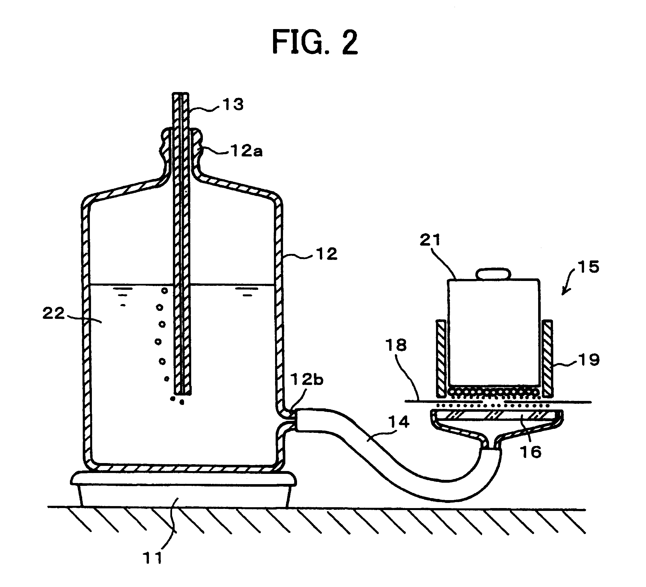 Water-absorbent composition, process for production thereof, absorbent and absorbing product