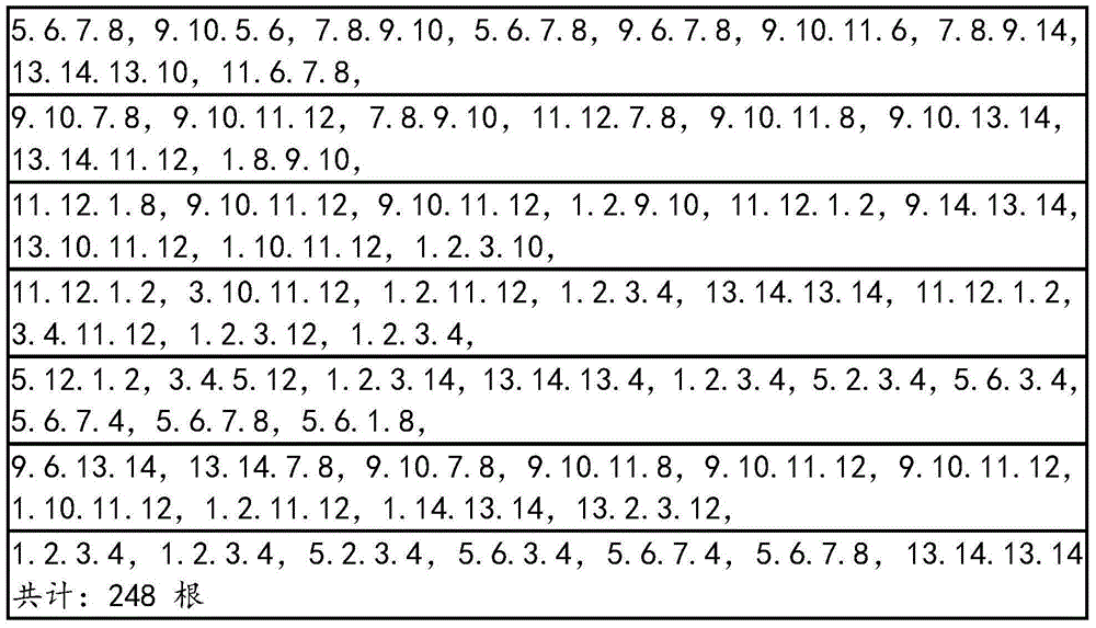 Forming method for raised grain latticed grid pattern clothes fabric