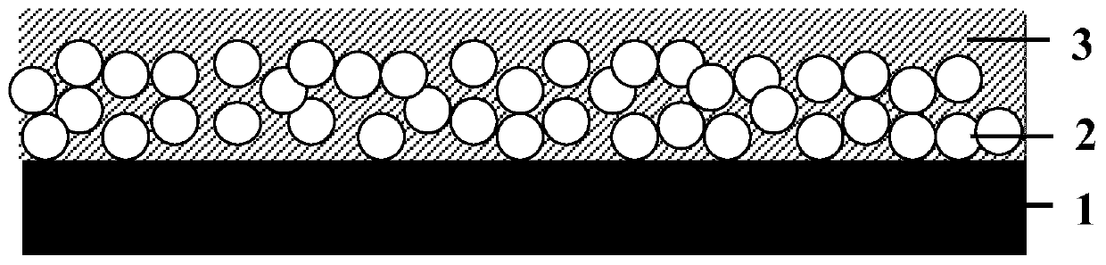 Low-cost large-scale-application radiation refrigeration thin film and preparing method