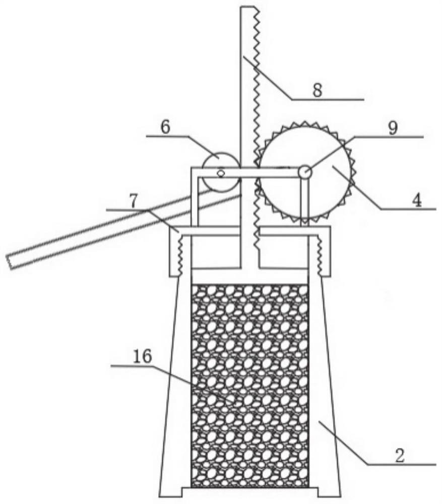 A preparation device and method for a rock-soil model test piece