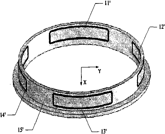 Magnetically suspended gyroscope flywheel