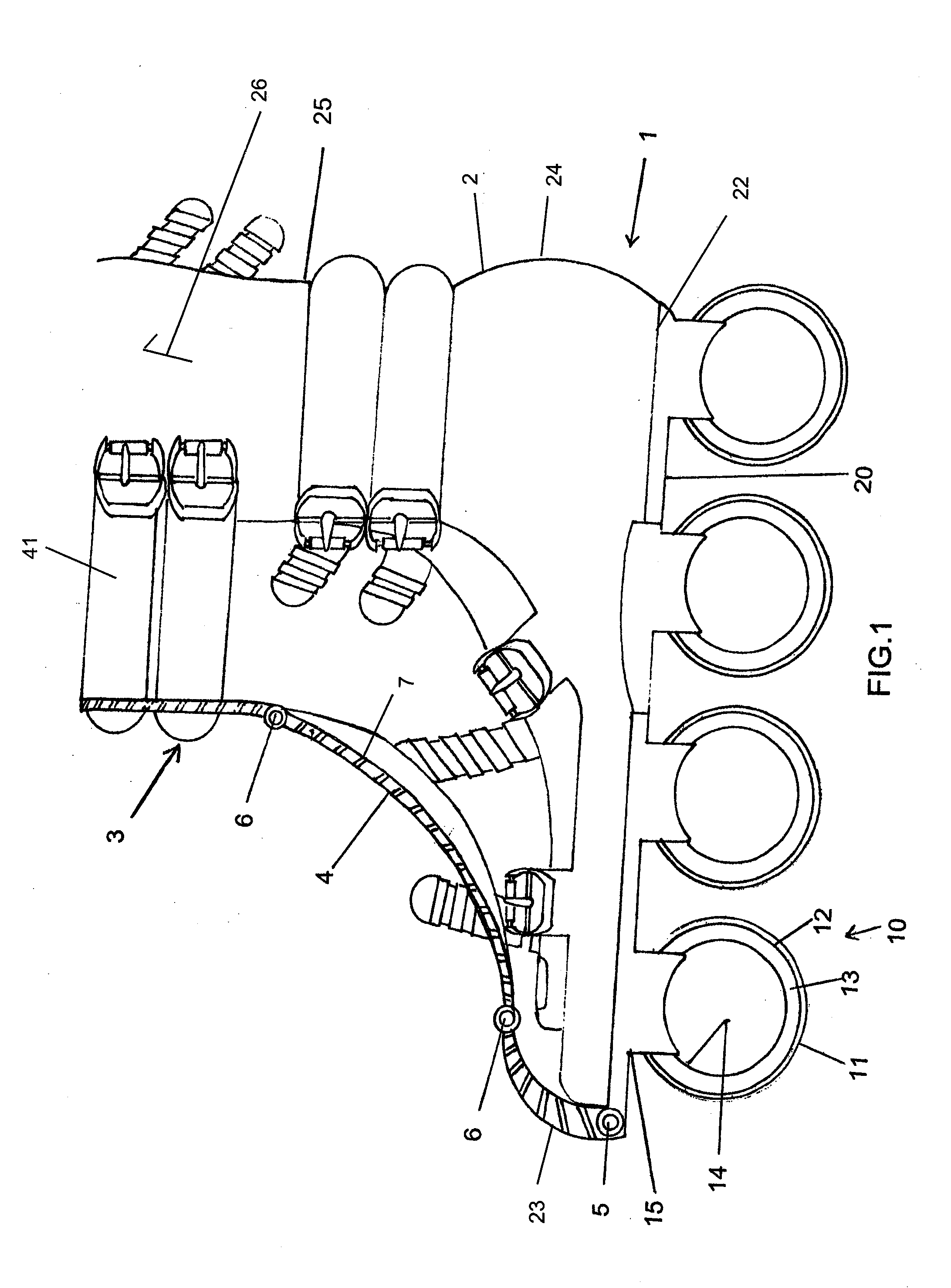 Spokeless Wheel Inline Skate