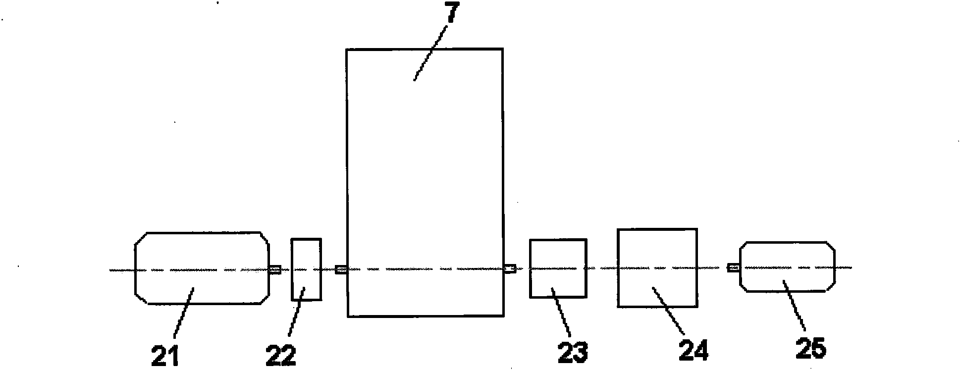 Transmission system of rotary-type heat exchanger