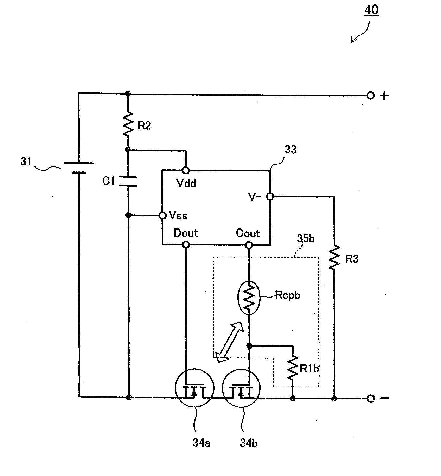 Battery pack protection circuit and battery pack