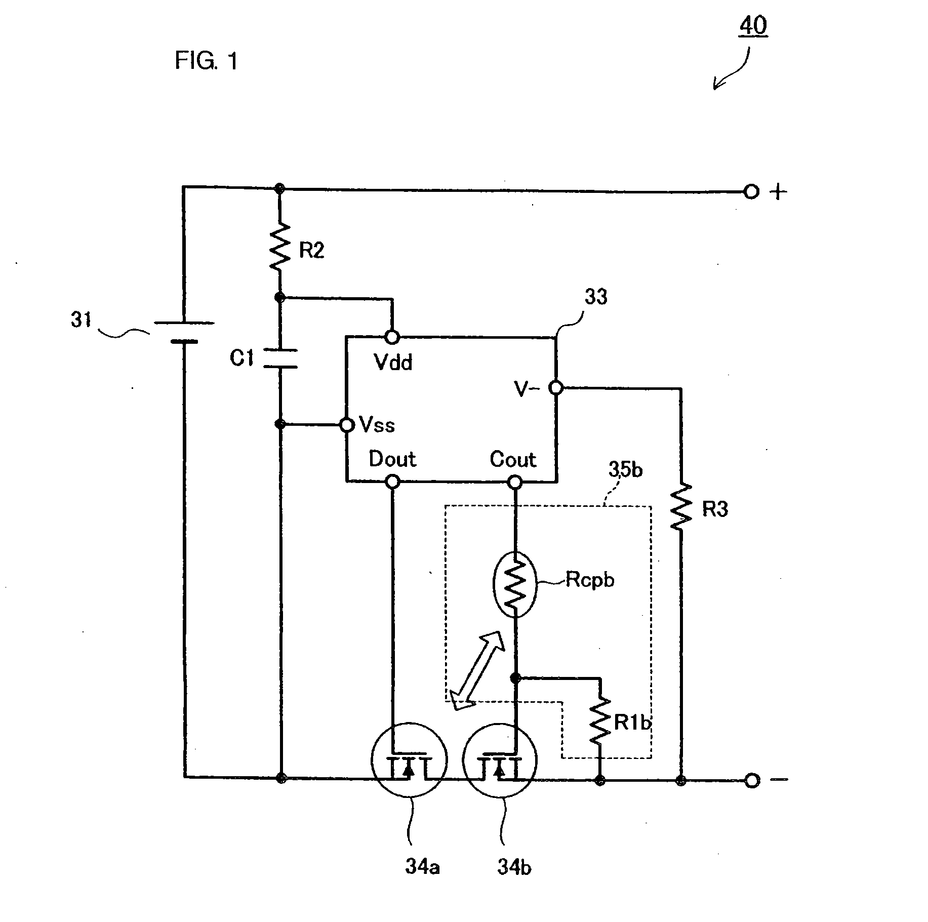 Battery pack protection circuit and battery pack