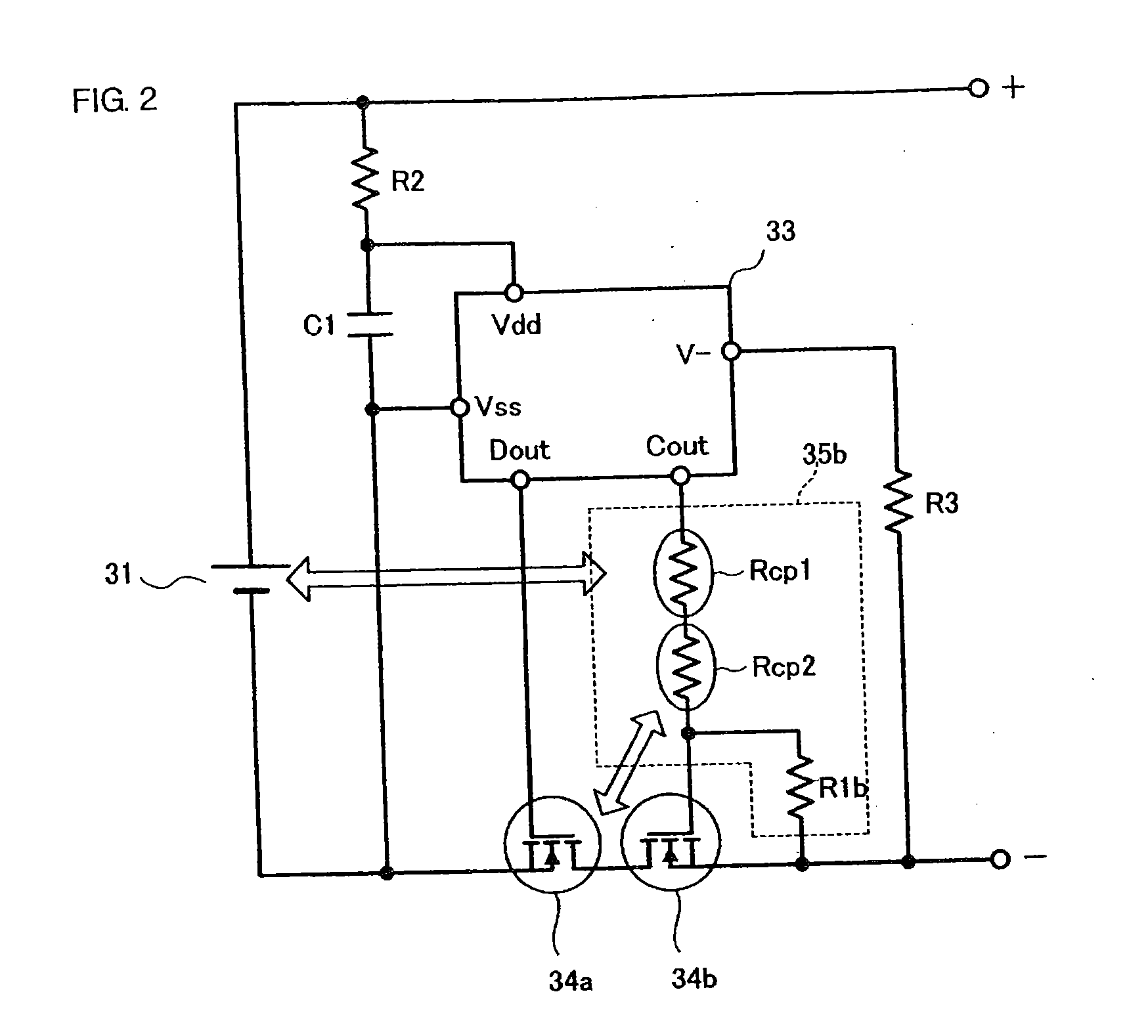 Battery pack protection circuit and battery pack