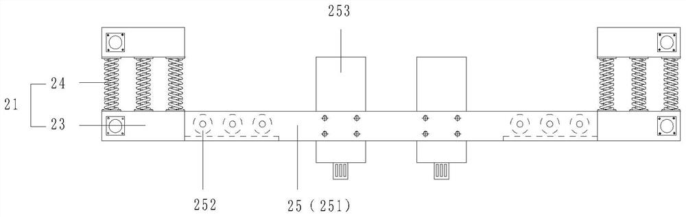 Clamp equipment special for fiberboard production