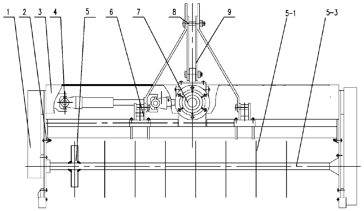 A special ridging and grooving machine for shallow yam planting method