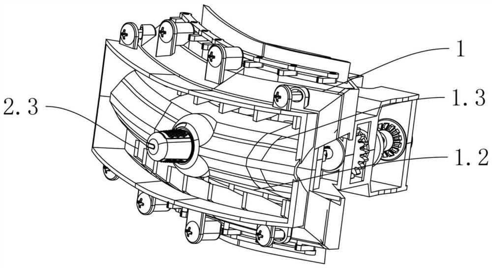 A damper structure and an air outlet of an automobile air conditioner using the same