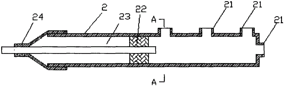 Water drainage system for water-enriched edge slope