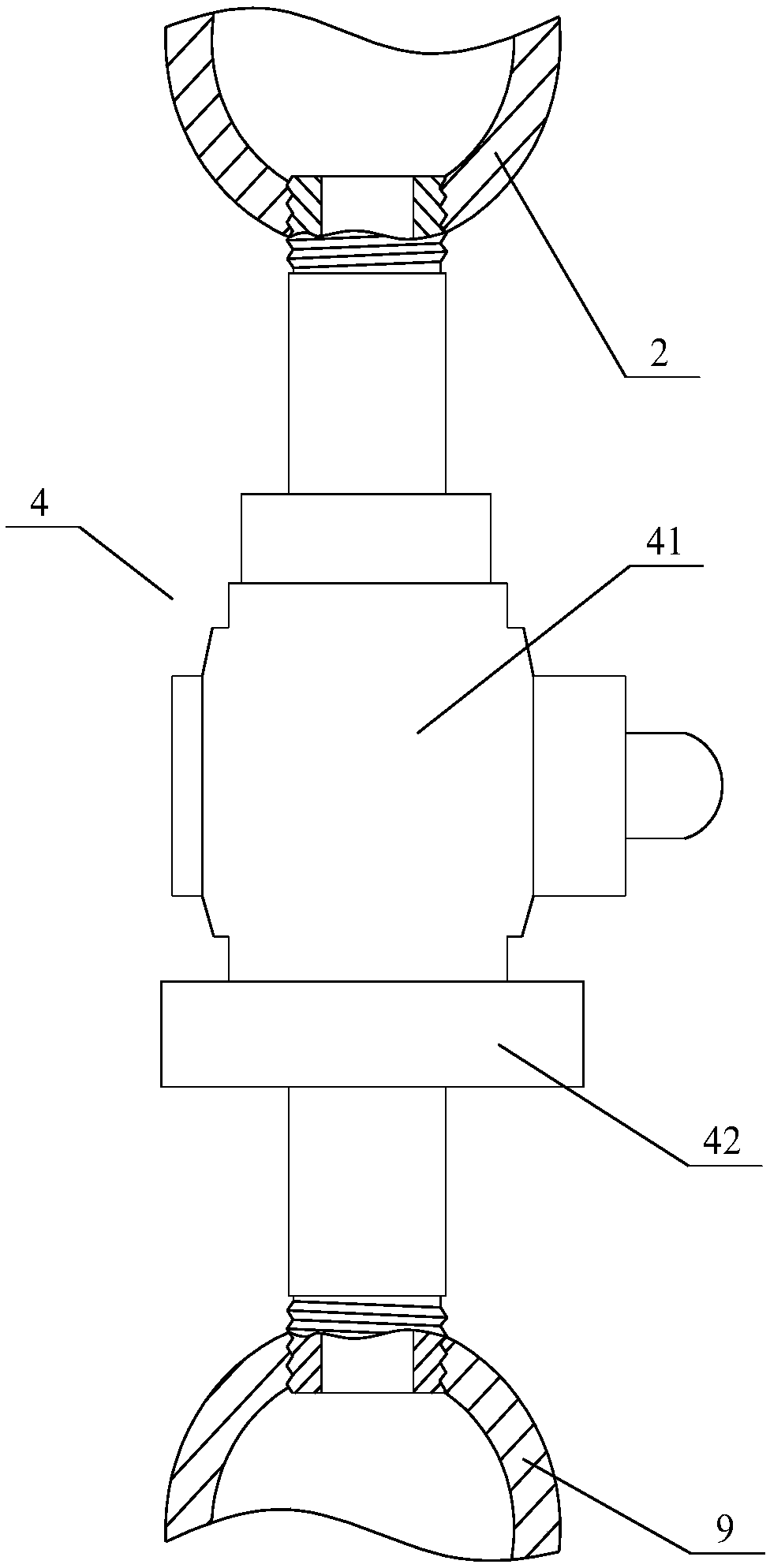 High-magnetism and high-pressure water and gas combined atomization dust collection device