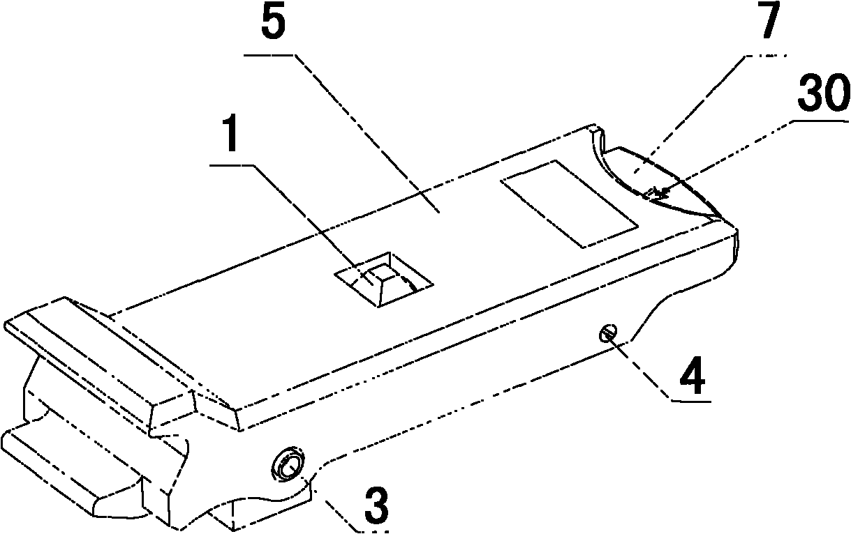 Plug-pull locking device for external replaceable module