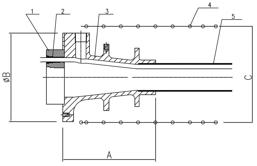 Anchor system for fixing steel strand in pre-stressed structure