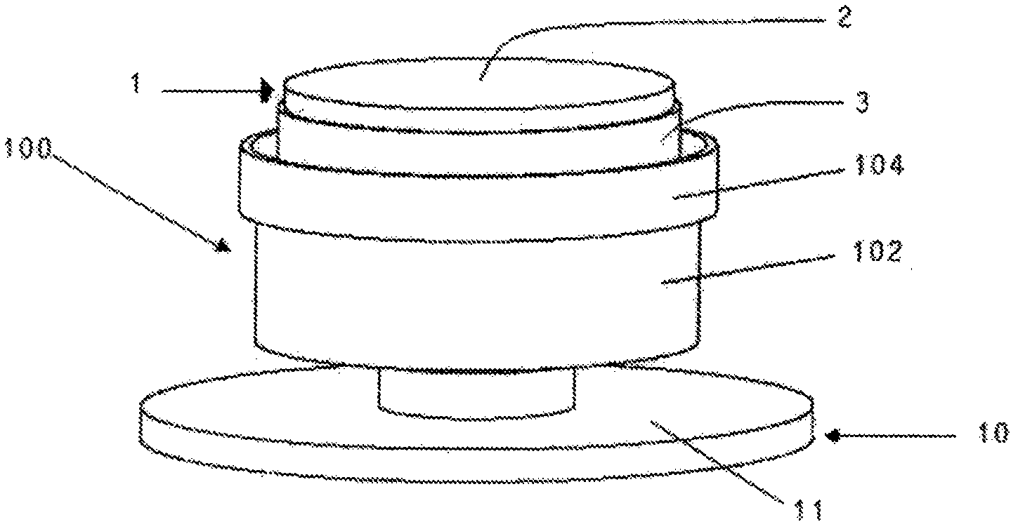Shaker-type transducer with centering device