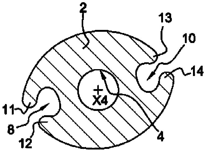 Pipe assembly for the flow of a fluid and of a current and method for assembling such a pipe assembly