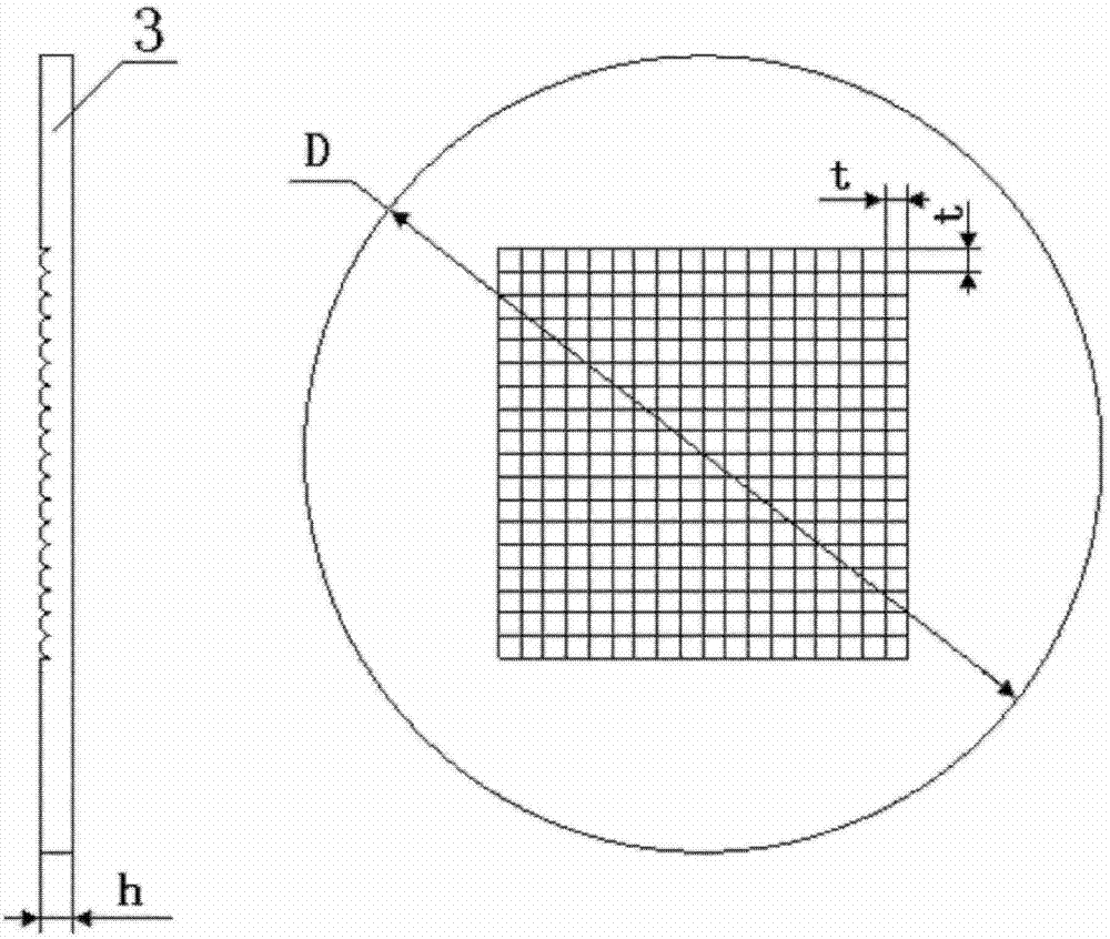 Aligning method of unmarked deep-anaglyph micro lens array and detector