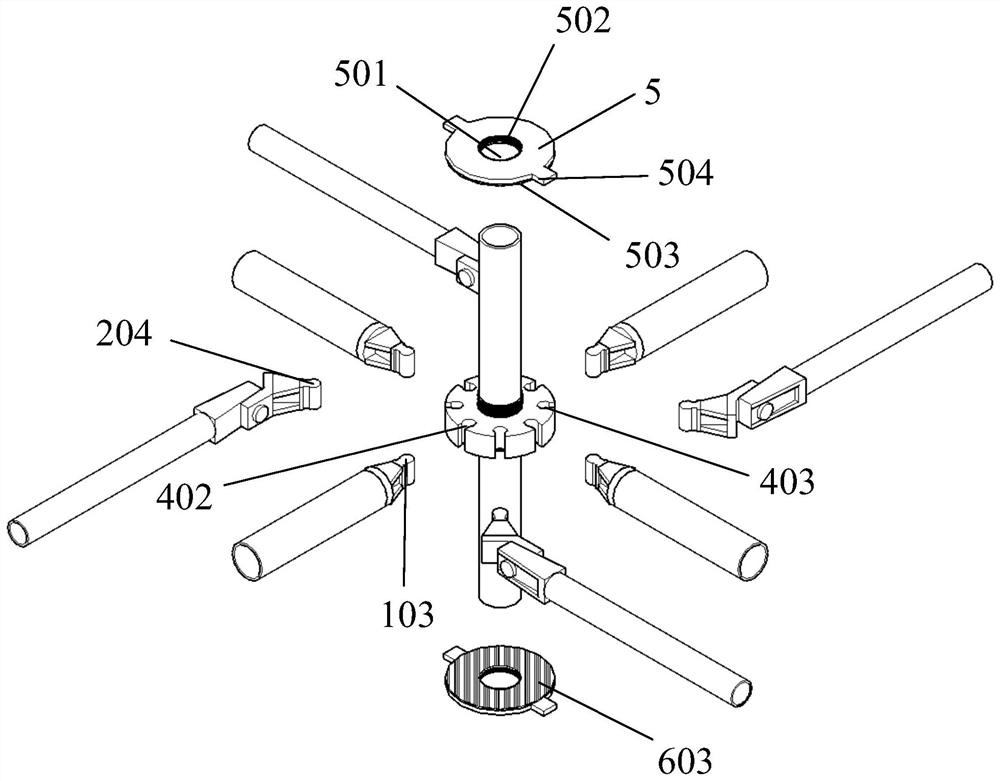 Novel hub type assembly type scaffold and fastener